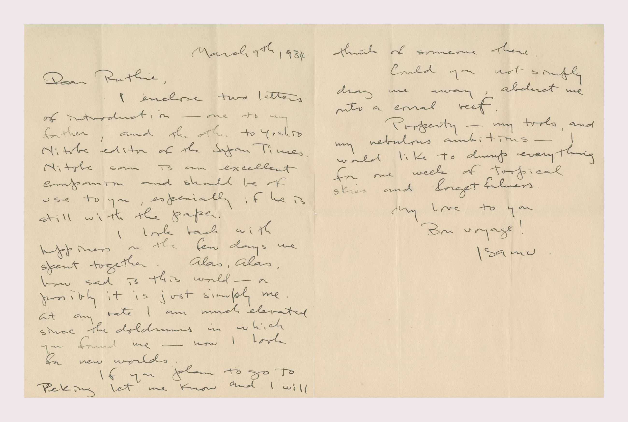 Handwritten Letters