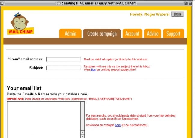 Chimpmail Sign In MailChimp Wants To Solve Every Small-Biz Marketing Challenge (Even ...