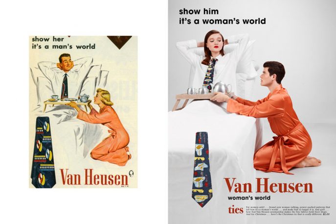 This Photographer Flips Gender Roles In Sexist Mad Men Era Ads Fast