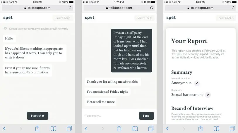 This Chatbot Will Take Your Harassment Claims To HR Anonymously - Fast ...