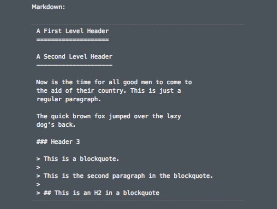 For focused writing, Markdown is your best friend - Fast Company