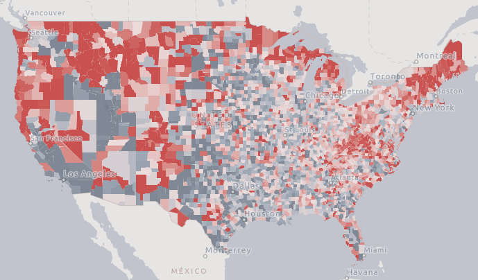 7 maps that tell the incredible story of aging in America - Fast Company