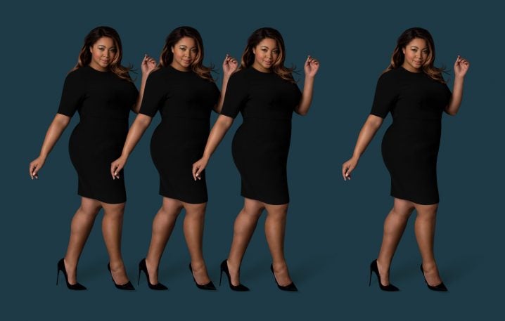 slim fit dress slacks Corsety Off Shoulder Pencil Shapewear Dress - Black