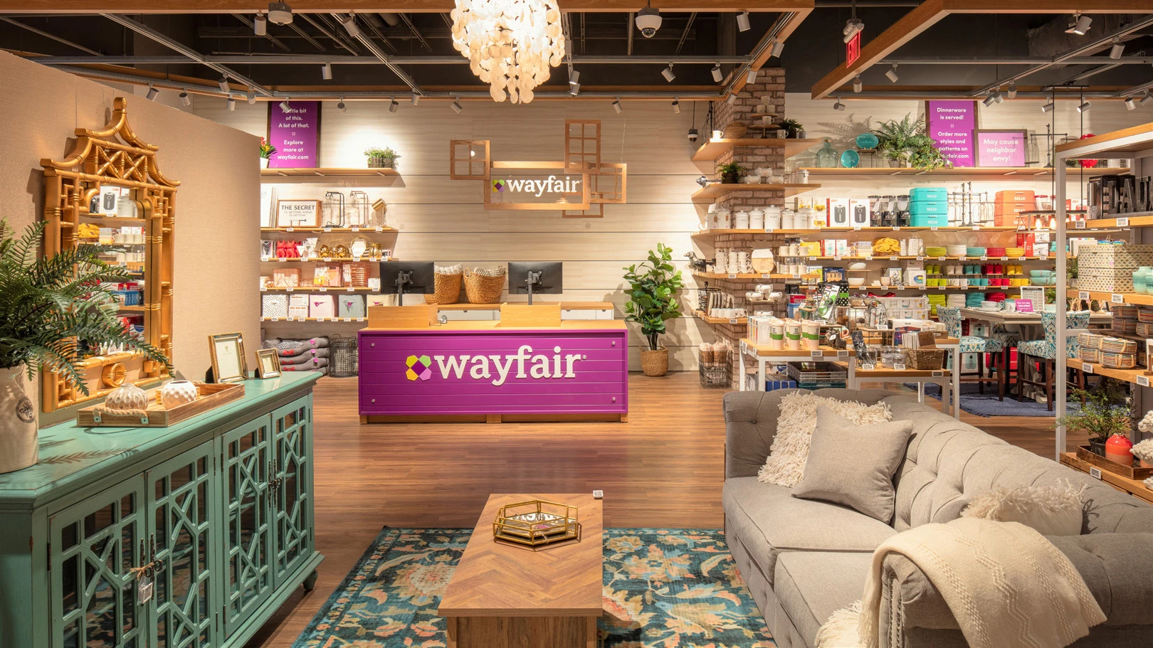 Wayfair sells 14 million products. Here's what its firstever store is