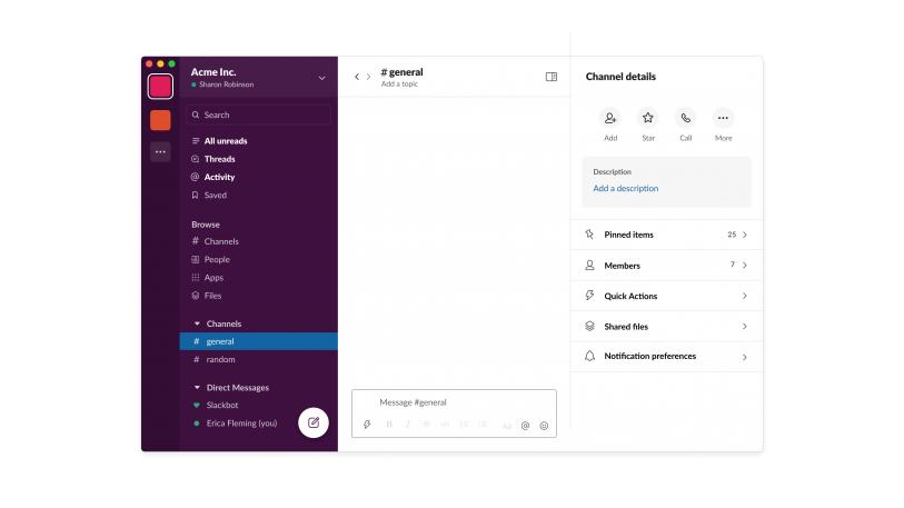 Slack Prototype Slack's big redesign aims to turn newbies into power users - Fast Company