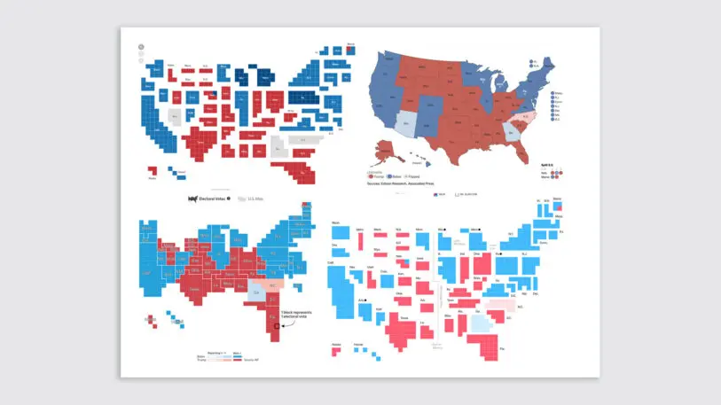 We design maps for a living. Here's who got the 2020 election right ...