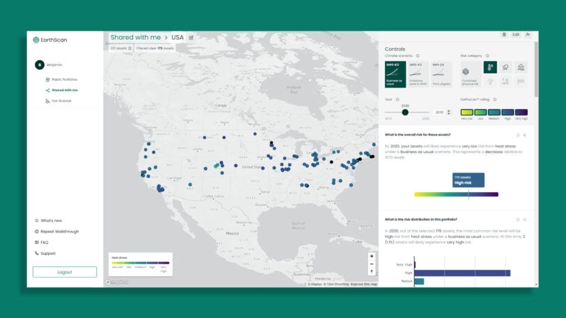 Climate Risk Platform This AI platform tracks corporate climate risks around the world - Fast ...