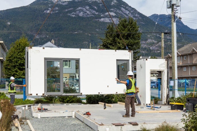 This building's deconstruction resulted in just two buckets of waste ...