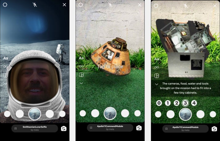 The Smithsonian and Meta are teaming up to let you experience the moon ...