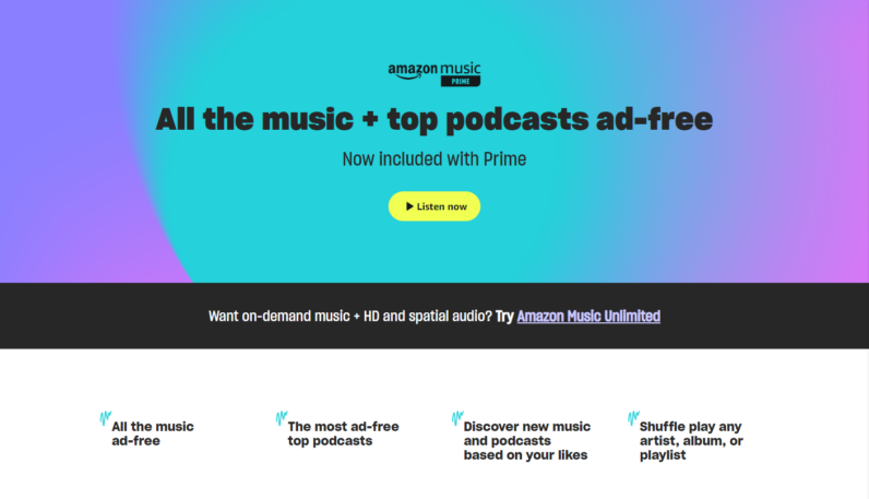 Musical Prime Amazon just gave Prime members 100M+ songs—with some catches - Fast Company