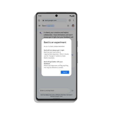 Google is releasing its Bard AI chatbot to the public