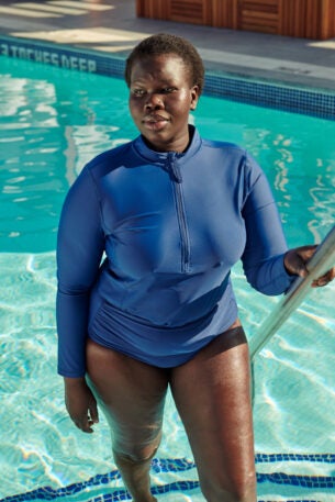 Universal Standard's new swimwear line fits sizes 00-40