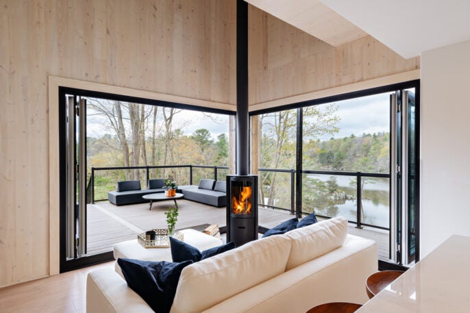 View of This new neighborhood will be net zero, off the grid, and leave room ...