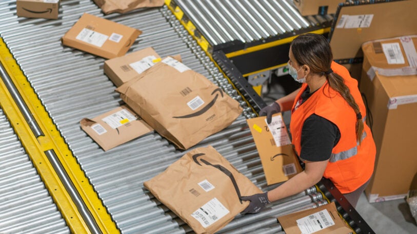 Amazon is trying to shrink its single-use plastic. It's kind of working