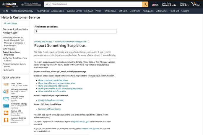 How to stop the latest Amazon scams