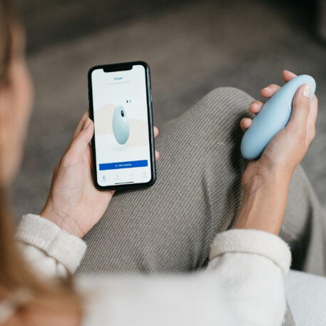 The Moonbird breathing coach is designed to keep you relaxed