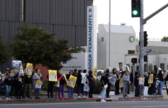 75,000 Kaiser Permanente health care workers are on strike