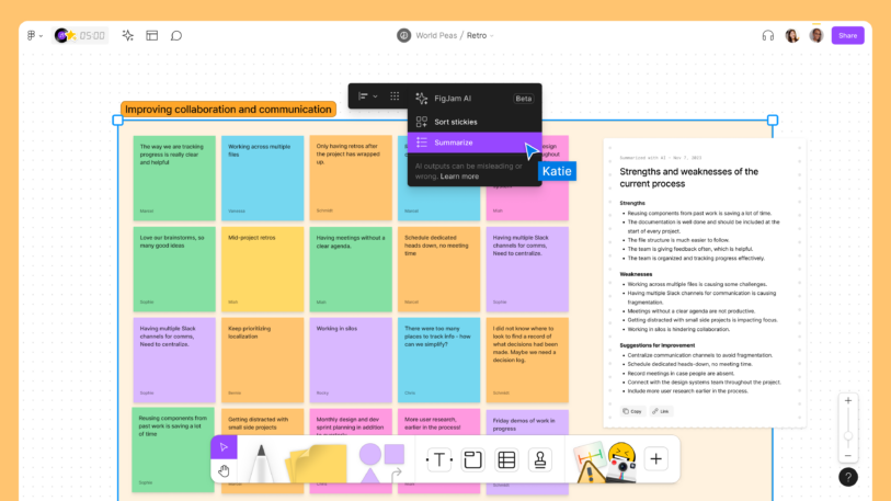 Figma's new AI tools for FigJam will make your meetings suck less