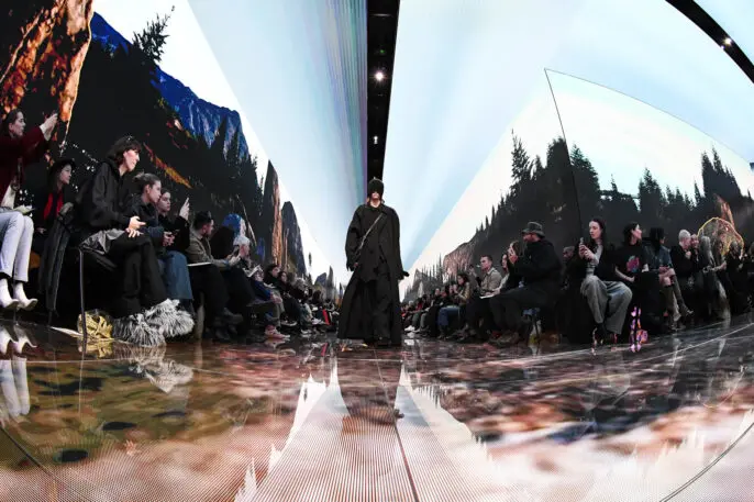 The story behind Balenciaga's massive digital screens