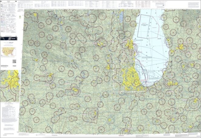 The FAA's wildly complex aviation maps are like works of art
