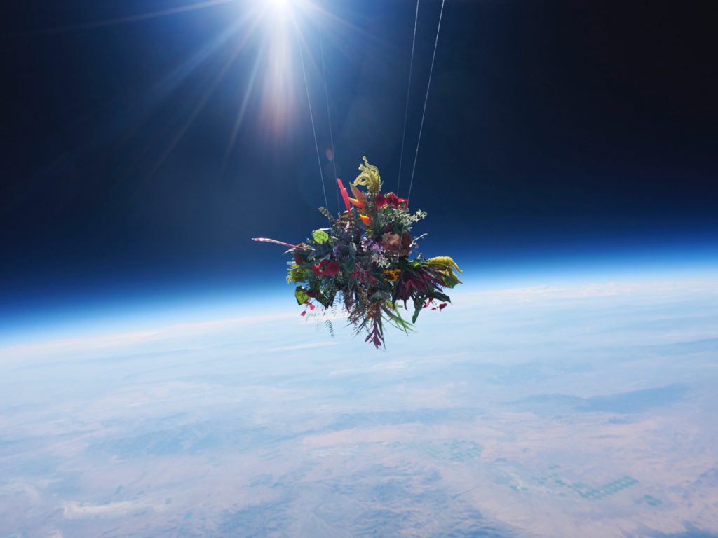 What Happens When You Launch Flower Bouquets Into Space - Fast Company