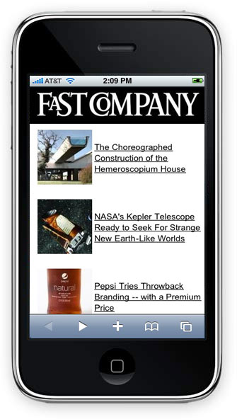 Fast Company iPhone