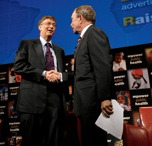 Bill Gates's foundation may be larger, but Bloomberg aims to be just as effective. | Photo by Shannon Stapleton/Reuters