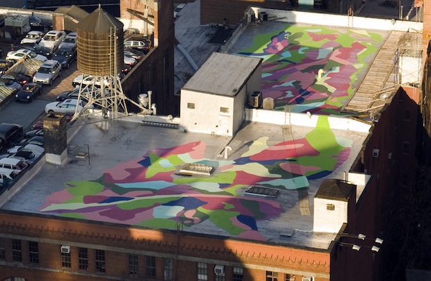 Dilworth rooftop painting