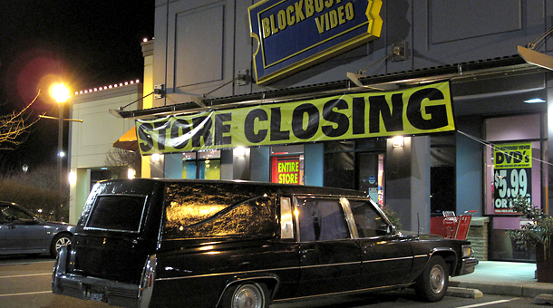 Blockbuster store closing