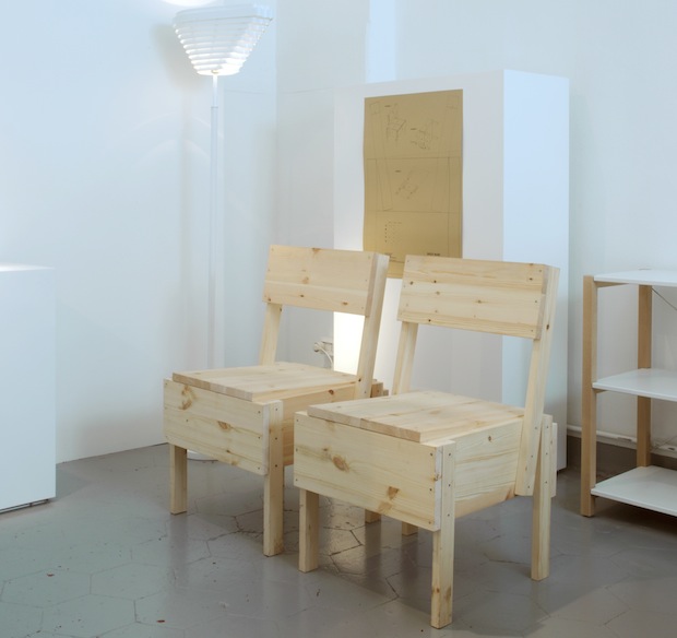 Enzo Mari chairs