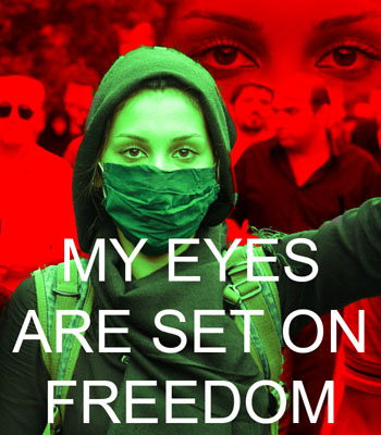 Iran Eyes on Freedom poster
