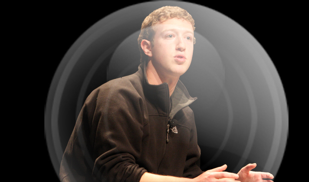 Mark Zuckerberg as Bubble Boy