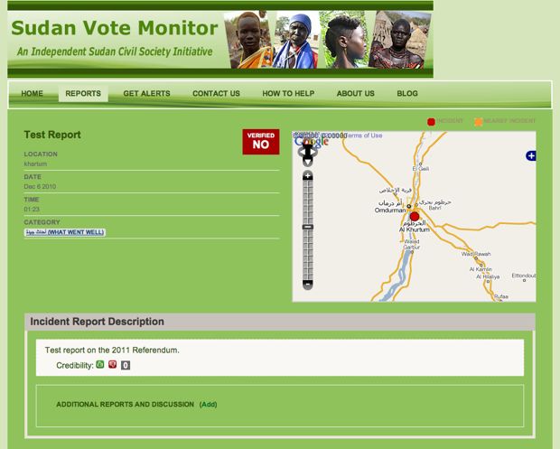 Sudan Vote Monitor