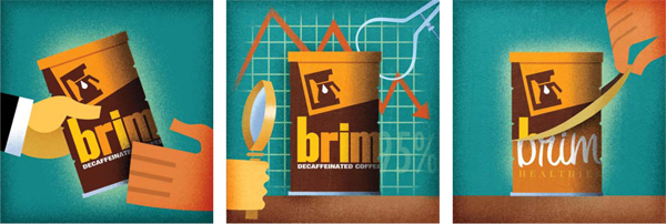 Brim Coffee | Illustration by David Cowles