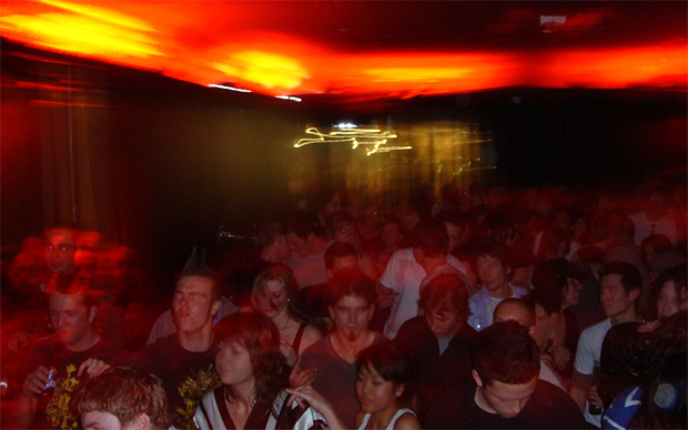 crowded bar