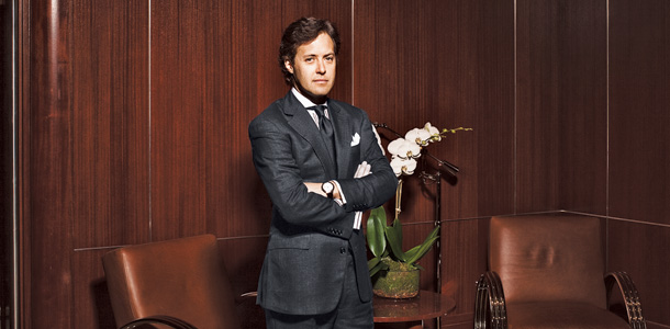 David Lauren has built a media brand within his father's $13 billion fashion company.| Photo by Franccois Dischinger