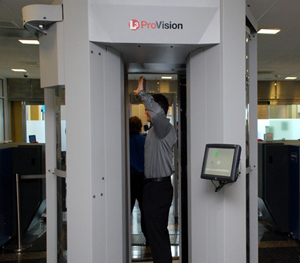 Full-body airport scanner. Image via Department of Homeland Security