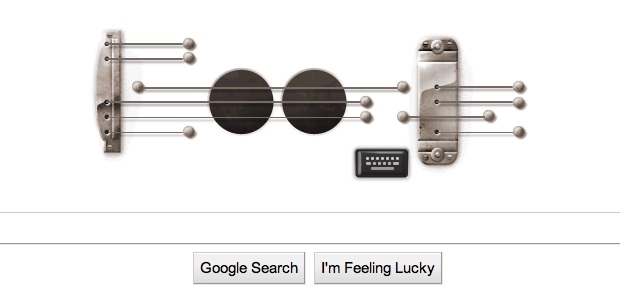 Google guitar doodle