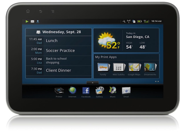 HP Photosmart eStation tablet