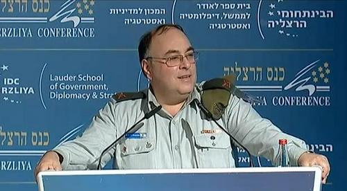 IDF spokesperson Avi Benayahu