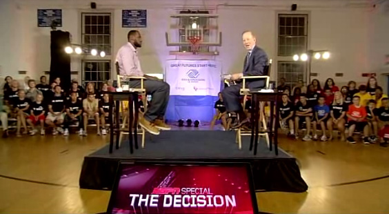 LeBron James on ESPN