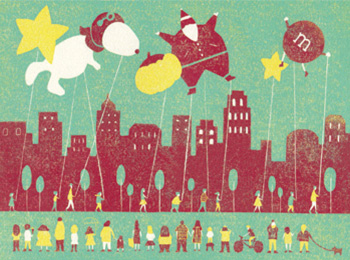 More than 3 million spectators will line city streets for the parade. | Illustration By Jing Wei