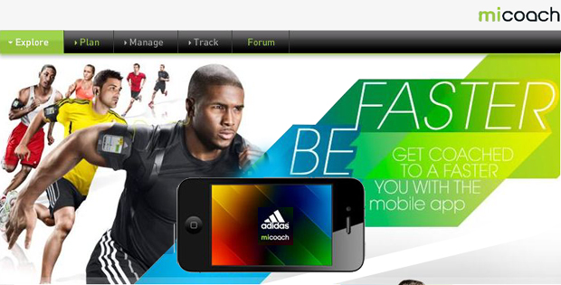 Abuelos visitantes Ciencias Sociales Vagabundo Adidas' miCoach Personal Trainer iPhone App Is a Freeware Nike+ Rival