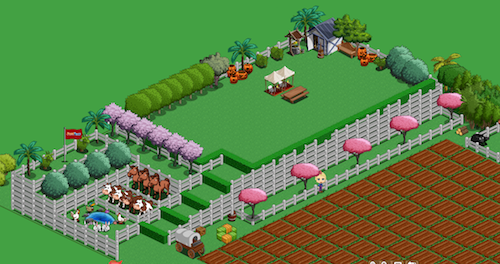 FarmVille layout