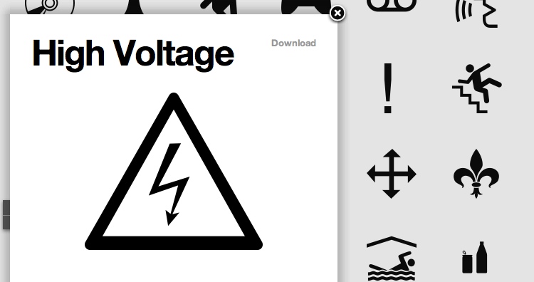 sites like the noun project