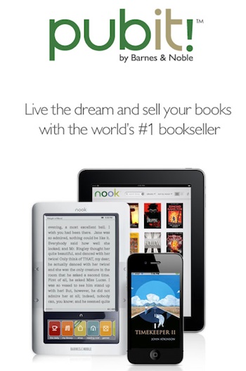 Barnes Noble Launches Pubit E Book Publishing Platform Still No Co