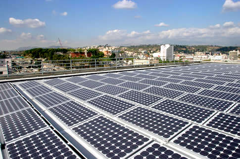 rooftop solar modules