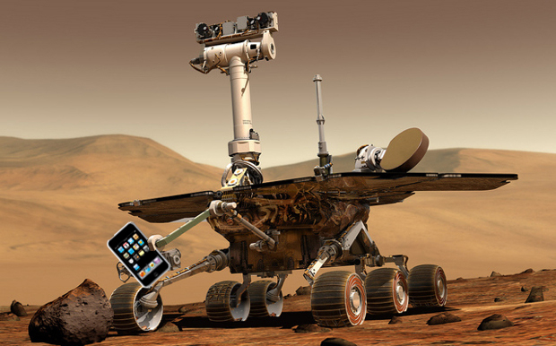 Rover with iPod Touch