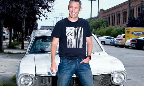 Designer Scott Wilson created a wristband so desirable, it's driving sales of iPod Nanos. | Photo by Jeff Minton