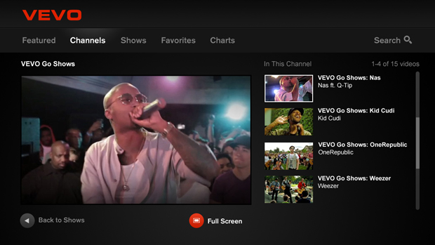 Bugsering Do anklageren Vevo Partners With Google TV, Takes Aim at MTV